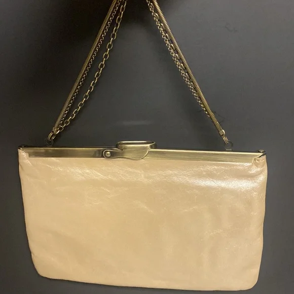 Hobo Pearl Leather Small Satchel Purse - Picture 6 of 17
